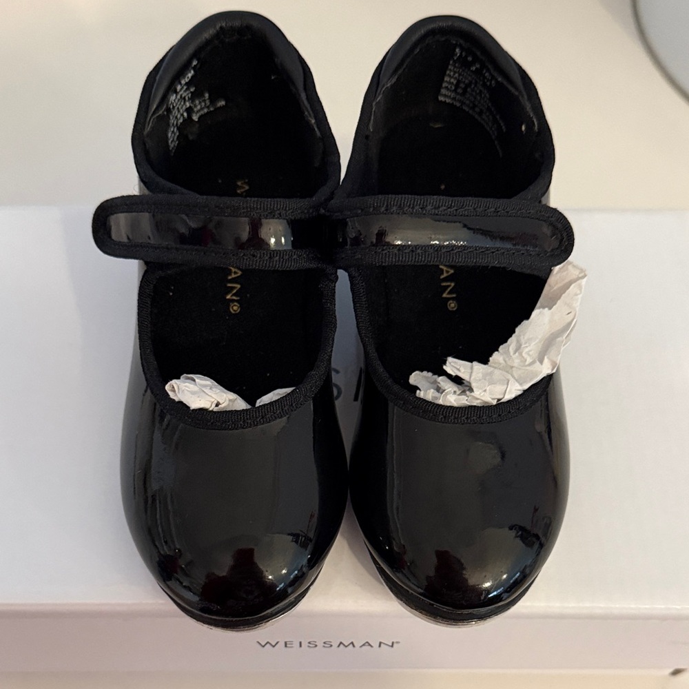 Weissman Glossy Kids Tap Shoes